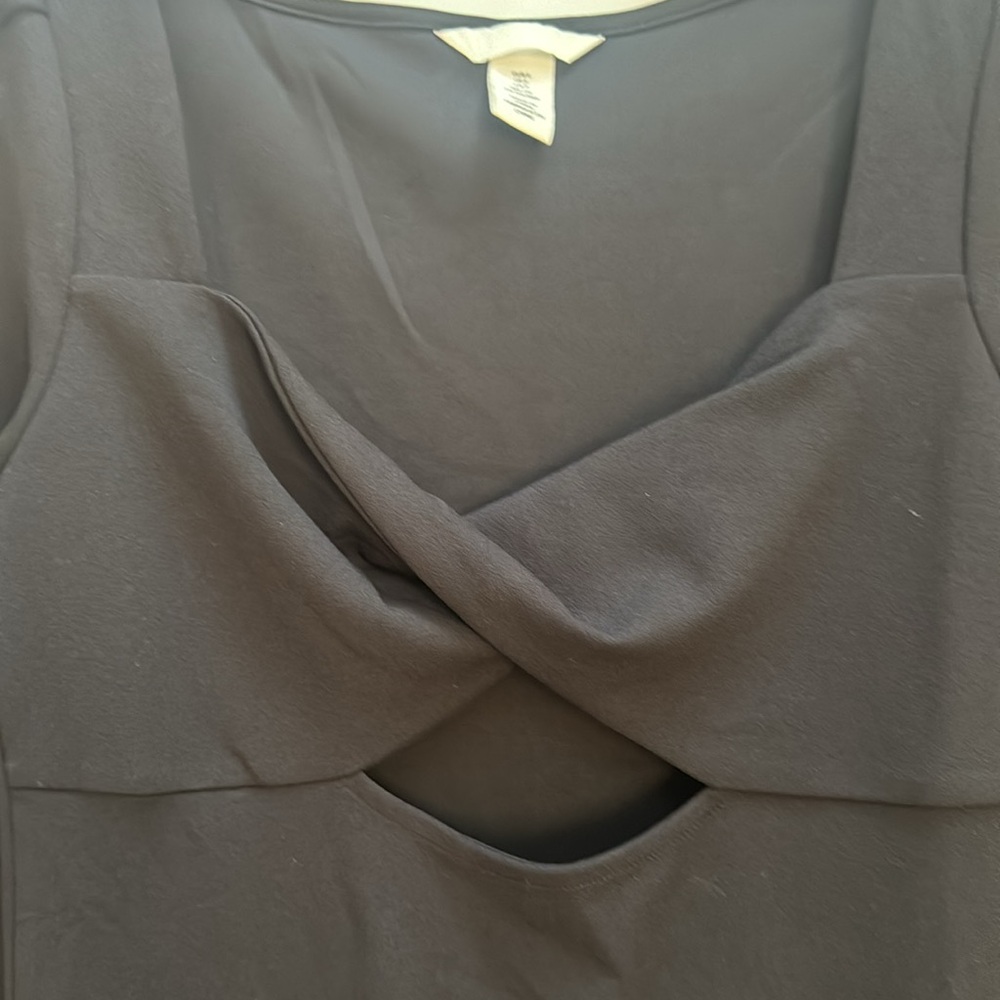 H&M Sexy Black Sheath Cutout Cocktail Dress - Picture 11 of 12